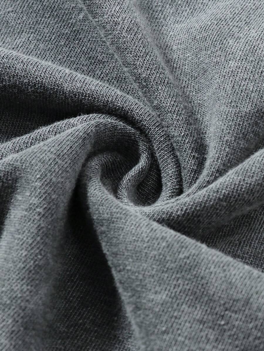 Men’s Letter Print Short Sleeve T-Shirt