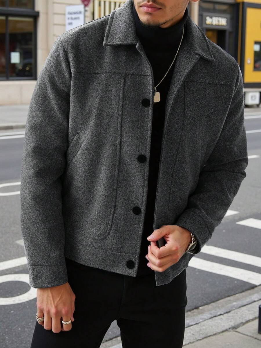 Men’s Wool Short Jacket