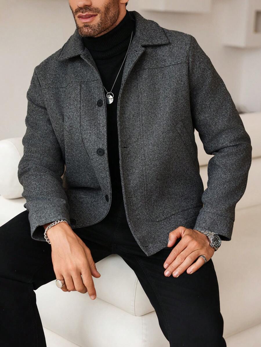 Men’s Wool Short Jacket