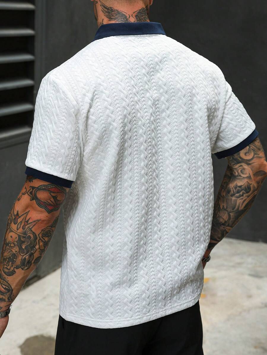 Men’s Knitted Polo Shirt
