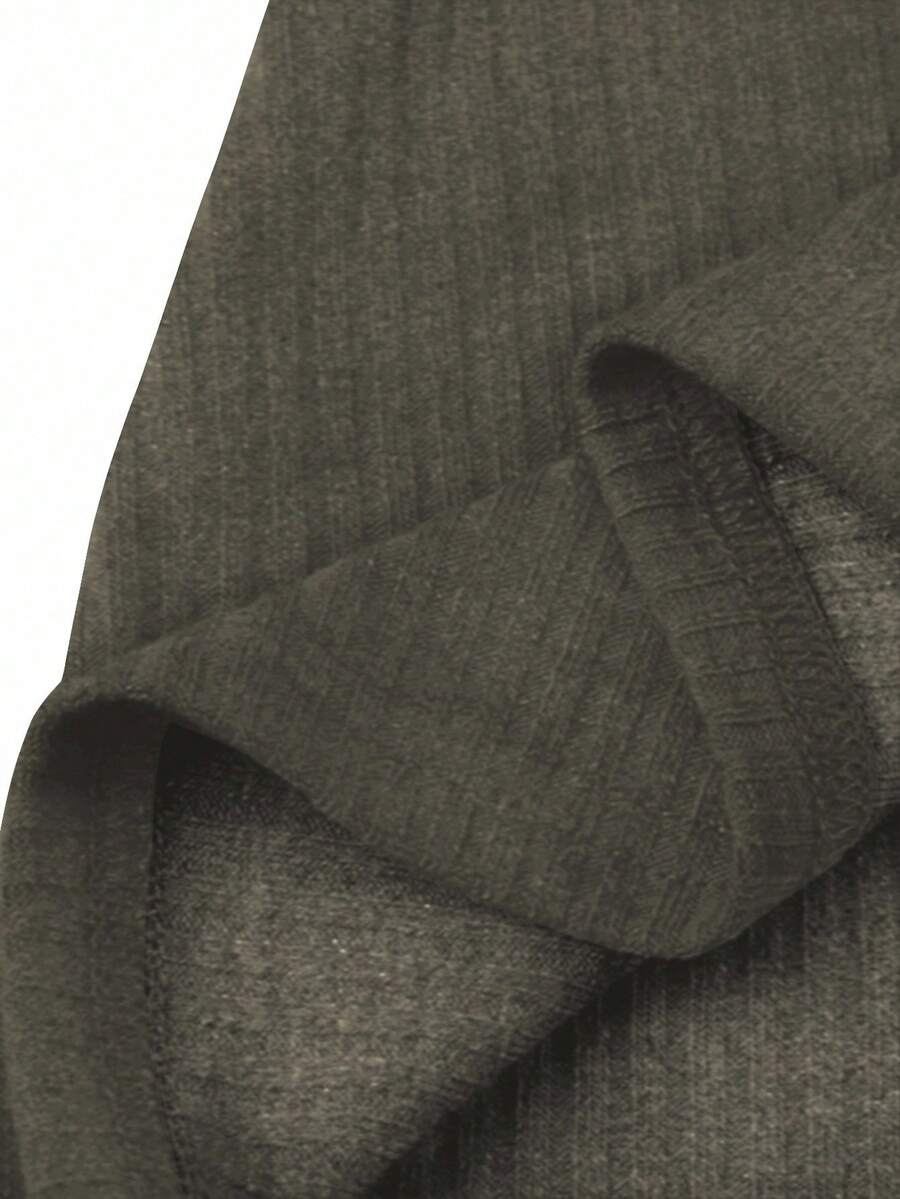 Basic V-Neck Long Sleeve Tee