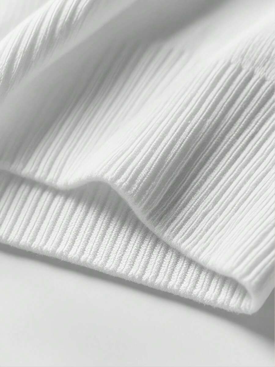 Men’s Half-Zip Stand Collar Sweater