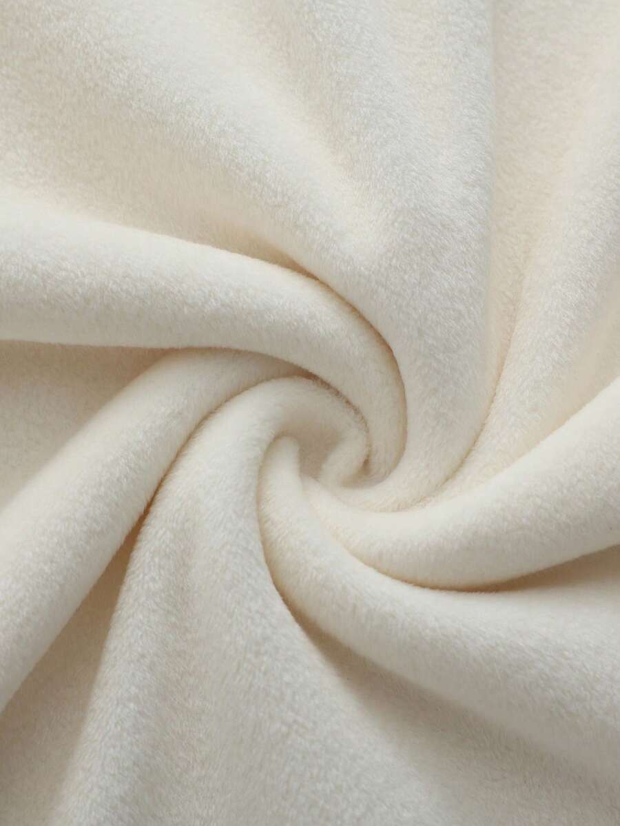 Franclia Cozy Apricot High-Neck Thermal Tee