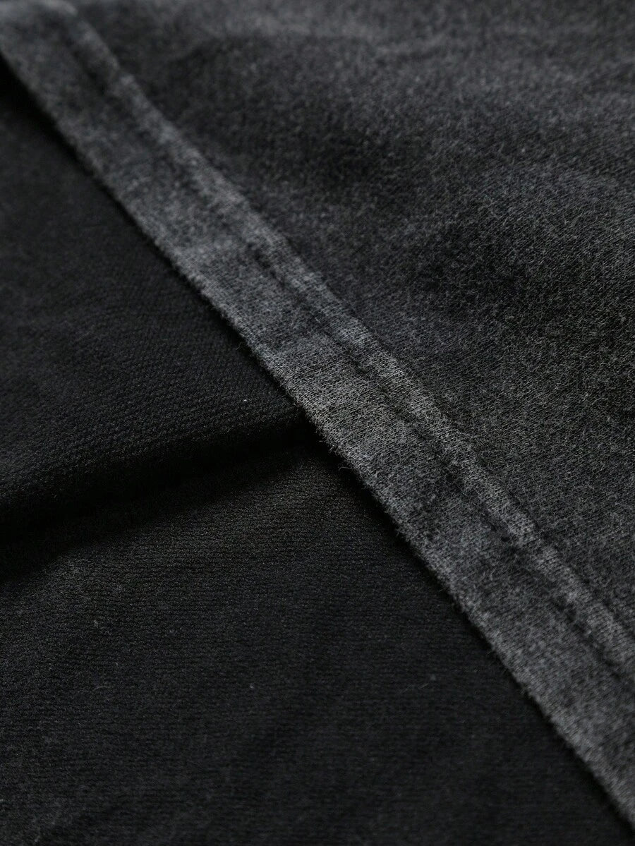 Men’s Letter Print Short Sleeve T-Shirt