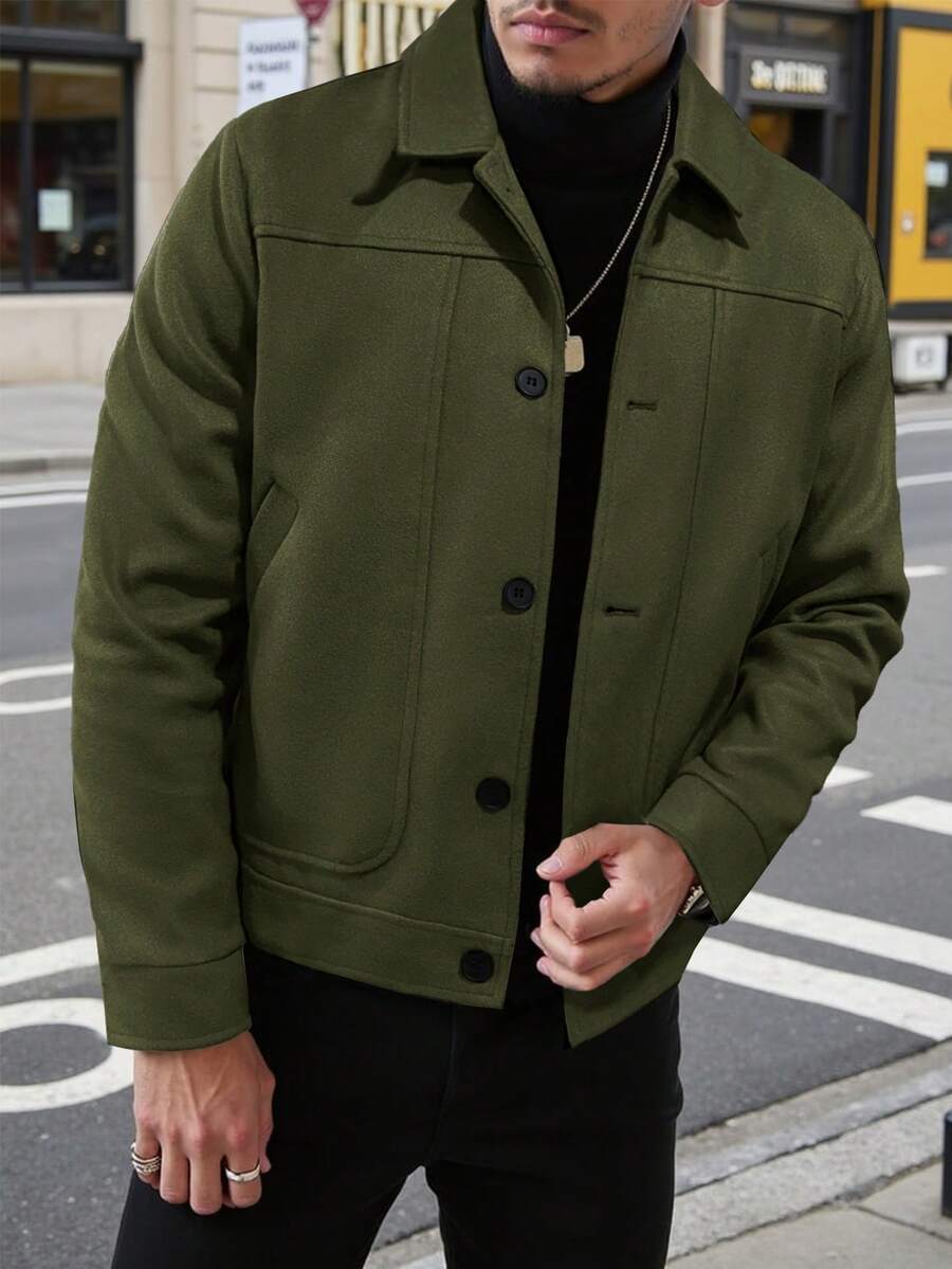 Men’s Wool Short Jacket