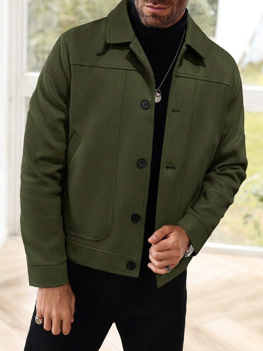 Men’s Wool Short Jacket