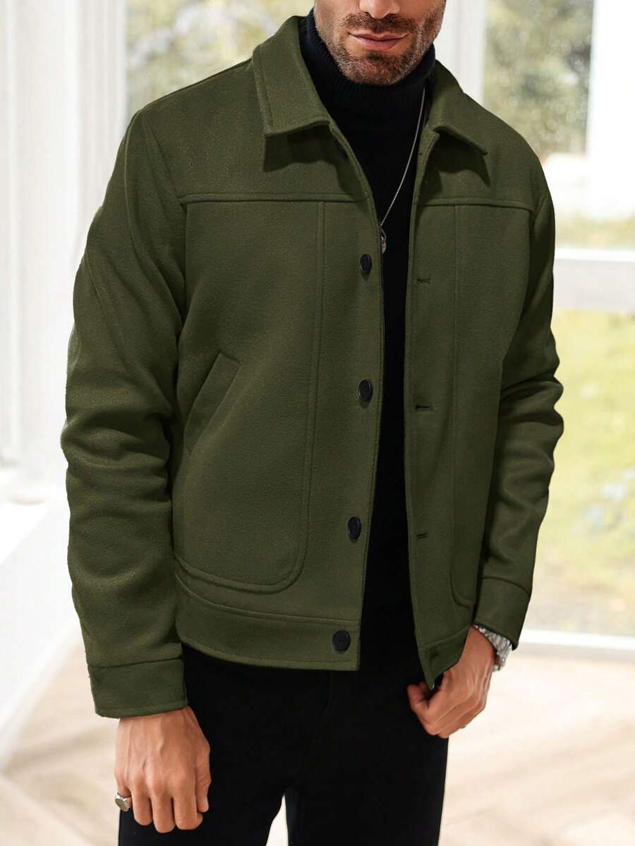 Men’s Wool Short Jacket