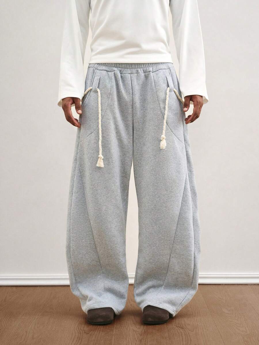 Men’s Loose Grey Sweatpants