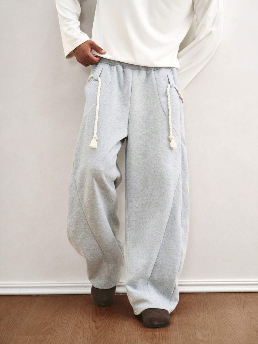 Men’s Loose Grey Sweatpants