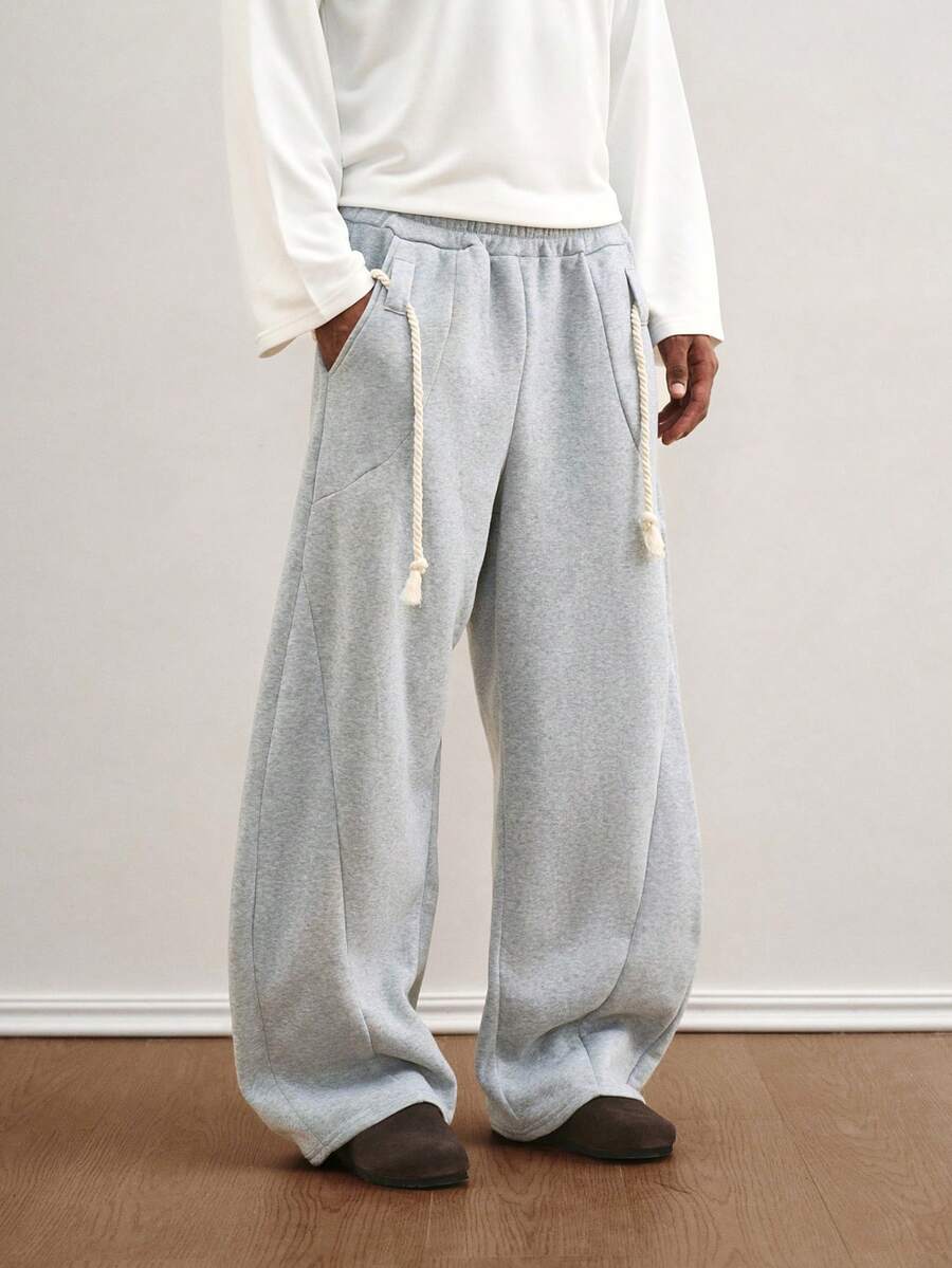 Men’s Loose Grey Sweatpants