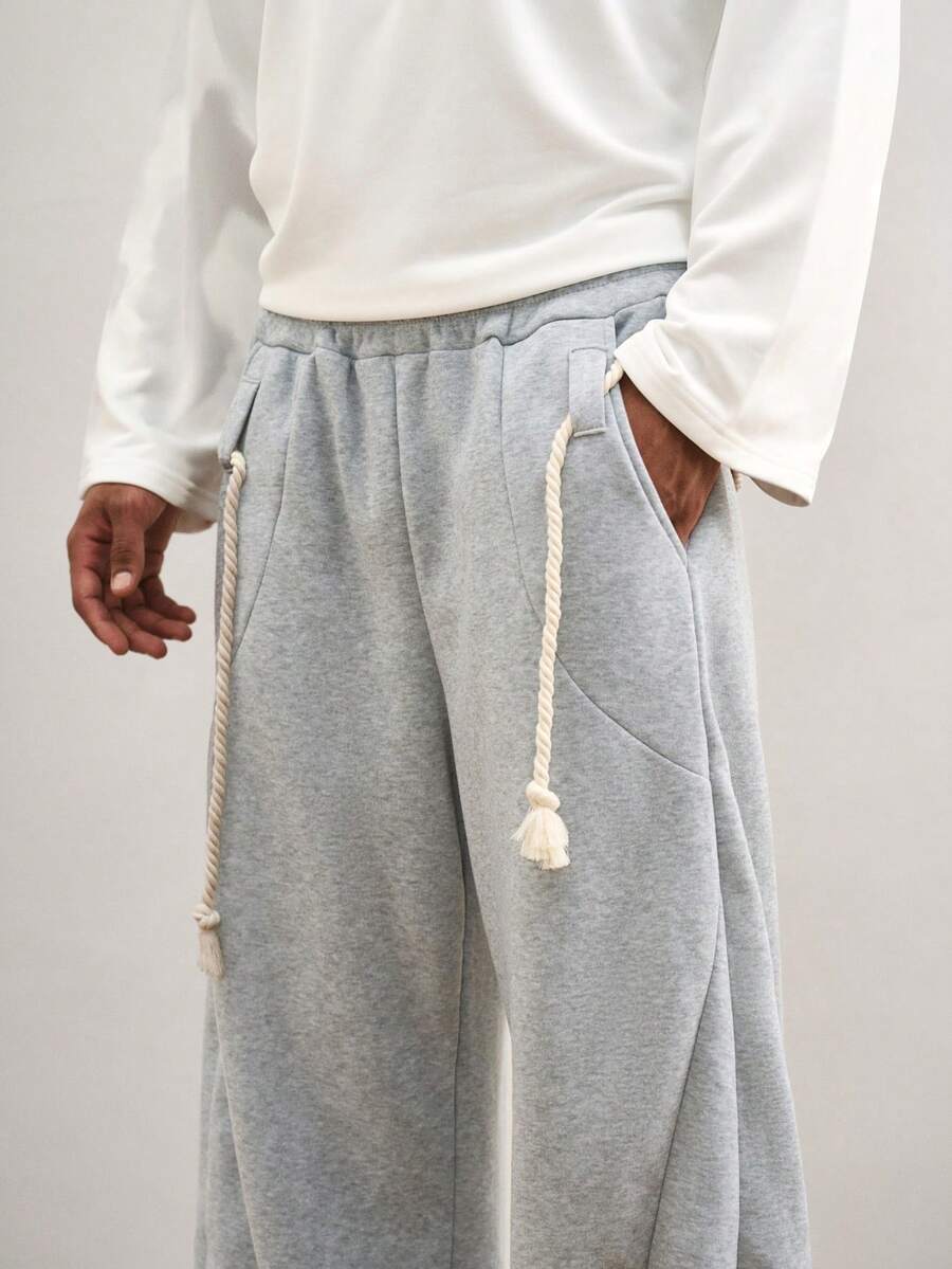 Men’s Loose Grey Sweatpants