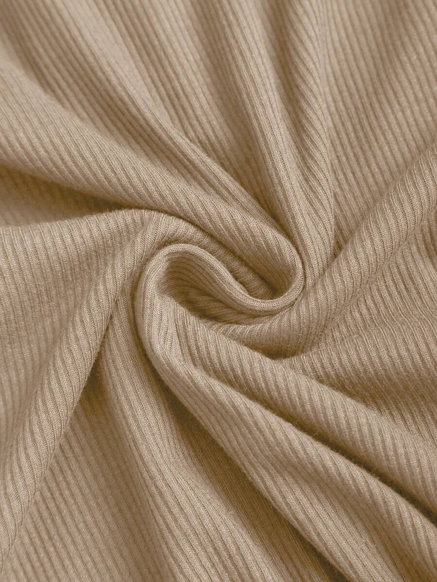 **Women’s Lace-Trim Mock Neck Long Sleeve Top**