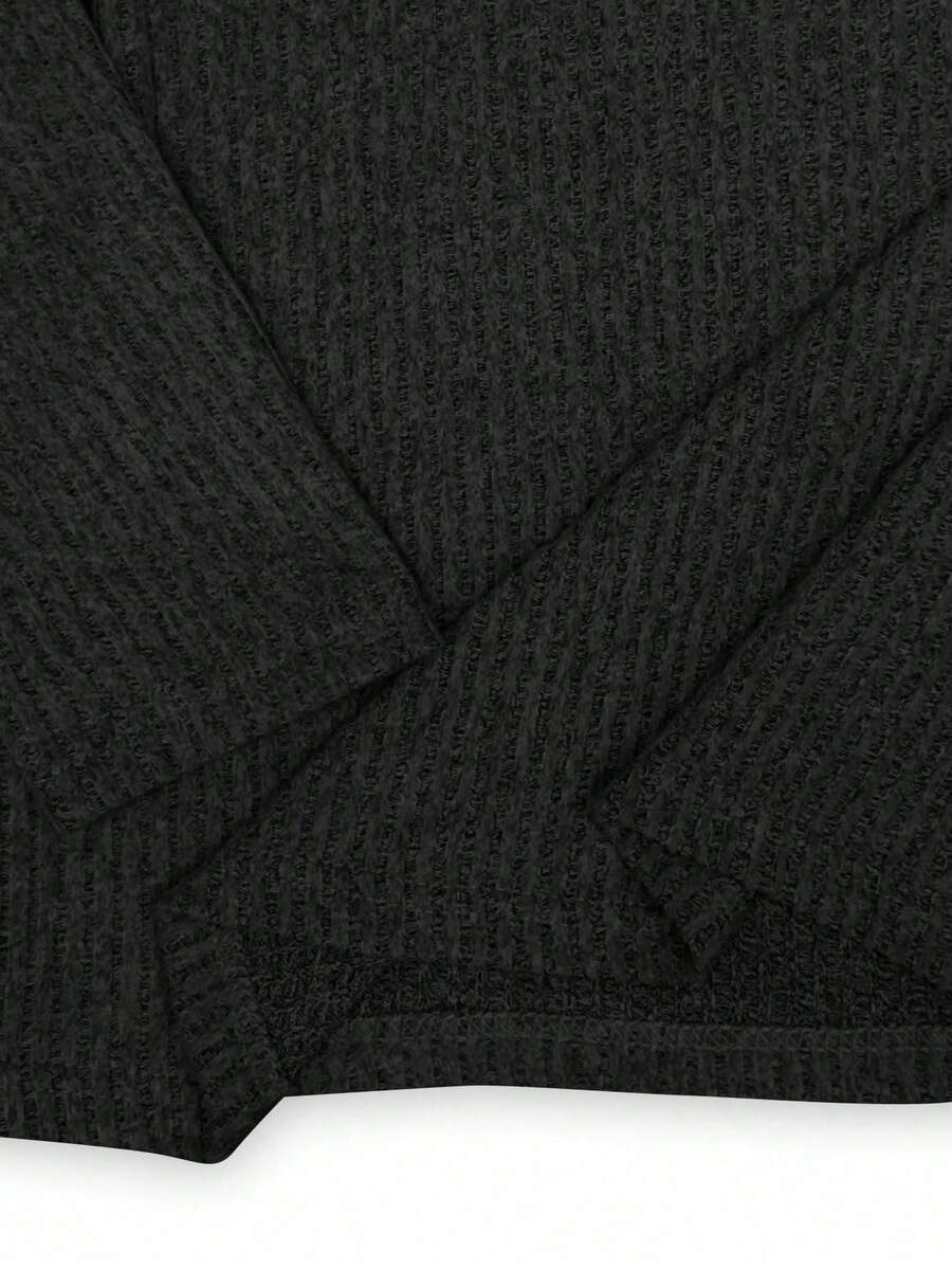 Basic V-Neck Long Sleeve Tee