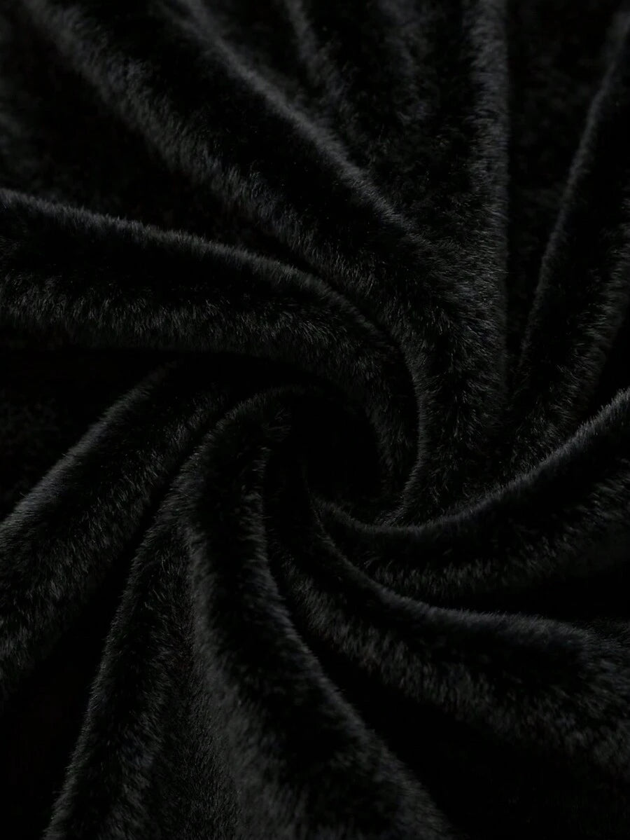 Franclia Cozy Apricot High-Neck Thermal Tee