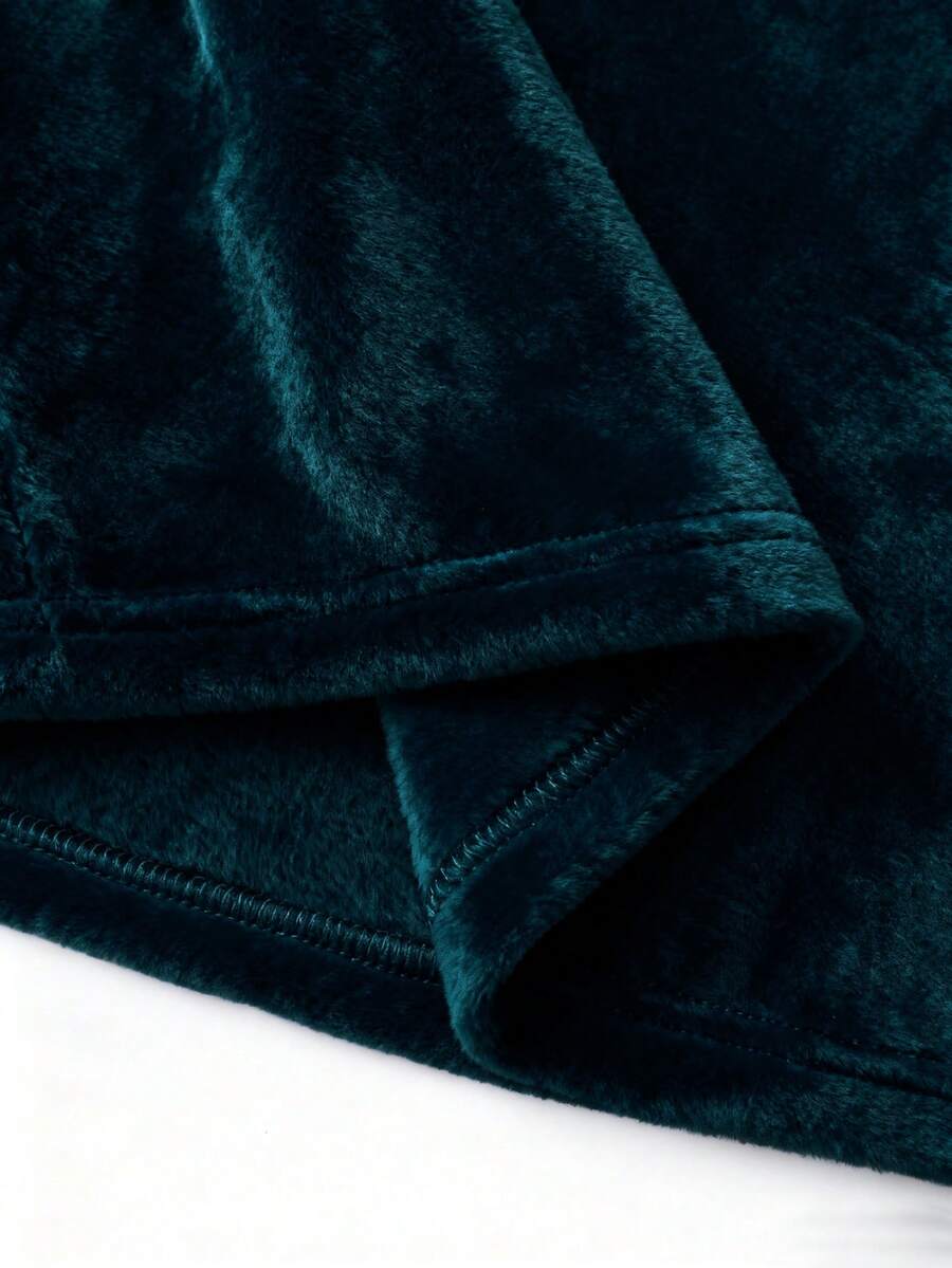 Franclia Cozy Apricot High-Neck Thermal Tee