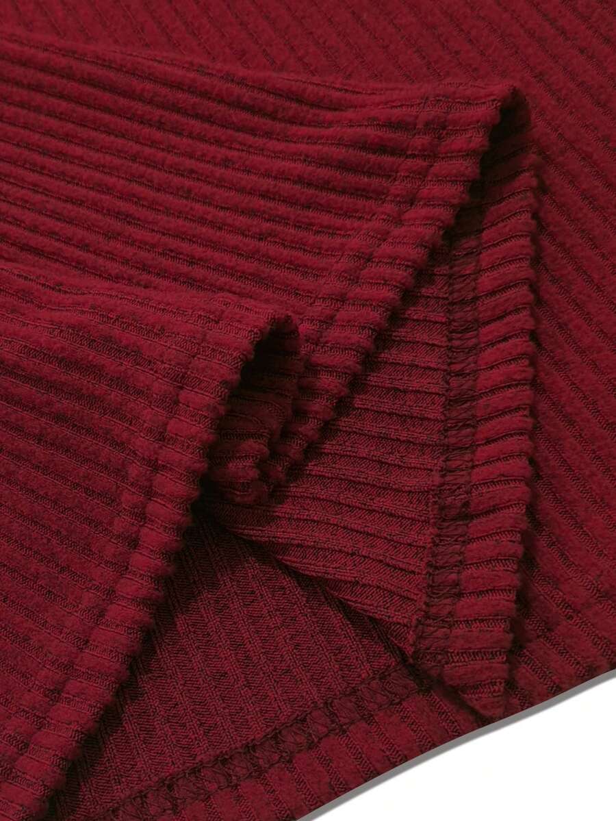 Basic V-Neck Long Sleeve Tee