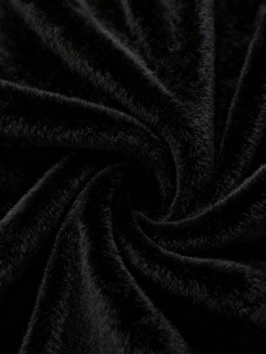 Franclia Cozy Apricot High-Neck Thermal Tee